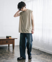 AIR TEC+ 接触冷感・遮熱・UVカットノースリーブTシャツ 15430