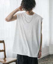 AIR TEC+ 接触冷感・遮熱・UVカットノースリーブTシャツ 15430