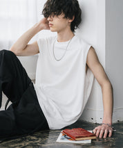 AIR TEC+ 接触冷感・遮熱・UVカットノースリーブTシャツ 15430