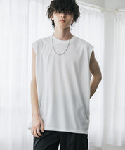 AIR TEC+ 接触冷感・遮熱・UVカットノースリーブTシャツ 15430