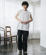 AIR TEC+ 接触冷感・遮熱・UVカットノースリーブTシャツ 15430