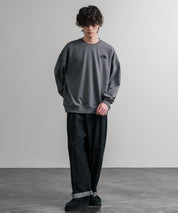 日本未展開モデル THE NORTH FACE ザ・ノースフェイス WHITE LABEL ホワイトレーベル TNF GO-TO SWEATSHIRTS ワンポイントロゴ刺繍クルーネック長袖スウェットトレーナー 15433