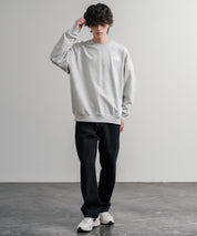 日本未展開モデル THE NORTH FACE ザ・ノースフェイス WHITE LABEL ホワイトレーベル TNF GO-TO SWEATSHIRTS ワンポイントロゴ刺繍クルーネック長袖スウェットトレーナー 15433