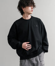 日本未展開モデル THE NORTH FACE ザ・ノースフェイス WHITE LABEL ホワイトレーベル TNF GO-TO SWEATSHIRTS ワンポイントロゴ刺繍クルーネック長袖スウェットトレーナー 15433