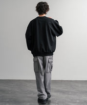 日本未展開モデル THE NORTH FACE ザ・ノースフェイス WHITE LABEL ホワイトレーベル TNF GO-TO SWEATSHIRTS ワンポイントロゴ刺繍クルーネック長袖スウェットトレーナー 15433