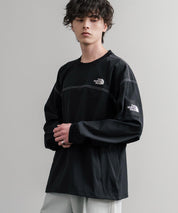 日本未展開モデル THE NORTH FACE ザ・ノースフェイス WHITE LABEL ホワイトレーベル TNF LOGO CREWNECK ワンポイントロゴステッチ長袖カットソー 15434