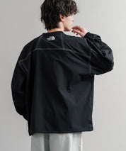 日本未展開モデル THE NORTH FACE ザ・ノースフェイス WHITE LABEL ホワイトレーベル TNF LOGO CREWNECK ワンポイントロゴステッチ長袖カットソー 15434