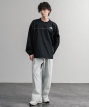 日本未展開モデル THE NORTH FACE ザ・ノースフェイス WHITE LABEL ホワイトレーベル TNF LOGO CREWNECK ワンポイントロゴステッチ長袖カットソー 15434