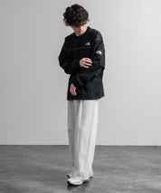 日本未展開モデル THE NORTH FACE ザ・ノースフェイス WHITE LABEL ホワイトレーベル TNF LOGO CREWNECK ワンポイントロゴステッチ長袖カットソー 15434