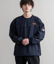 日本未展開モデル THE NORTH FACE ザ・ノースフェイス WHITE LABEL ホワイトレーベル TNF LOGO CREWNECK ワンポイントロゴステッチ長袖カットソー 15434