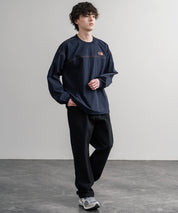 日本未展開モデル THE NORTH FACE ザ・ノースフェイス WHITE LABEL ホワイトレーベル TNF LOGO CREWNECK ワンポイントロゴステッチ長袖カットソー 15434