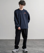 日本未展開モデル THE NORTH FACE ザ・ノースフェイス WHITE LABEL ホワイトレーベル TNF LOGO CREWNECK ワンポイントロゴステッチ長袖カットソー 15434