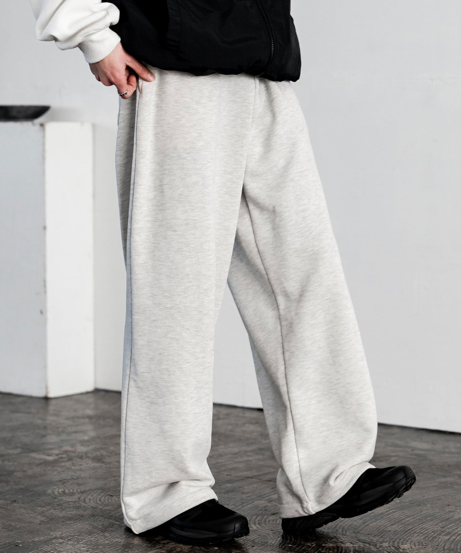 裏毛ワイドイージースウェットパンツ 15437 【セットアップ可能】