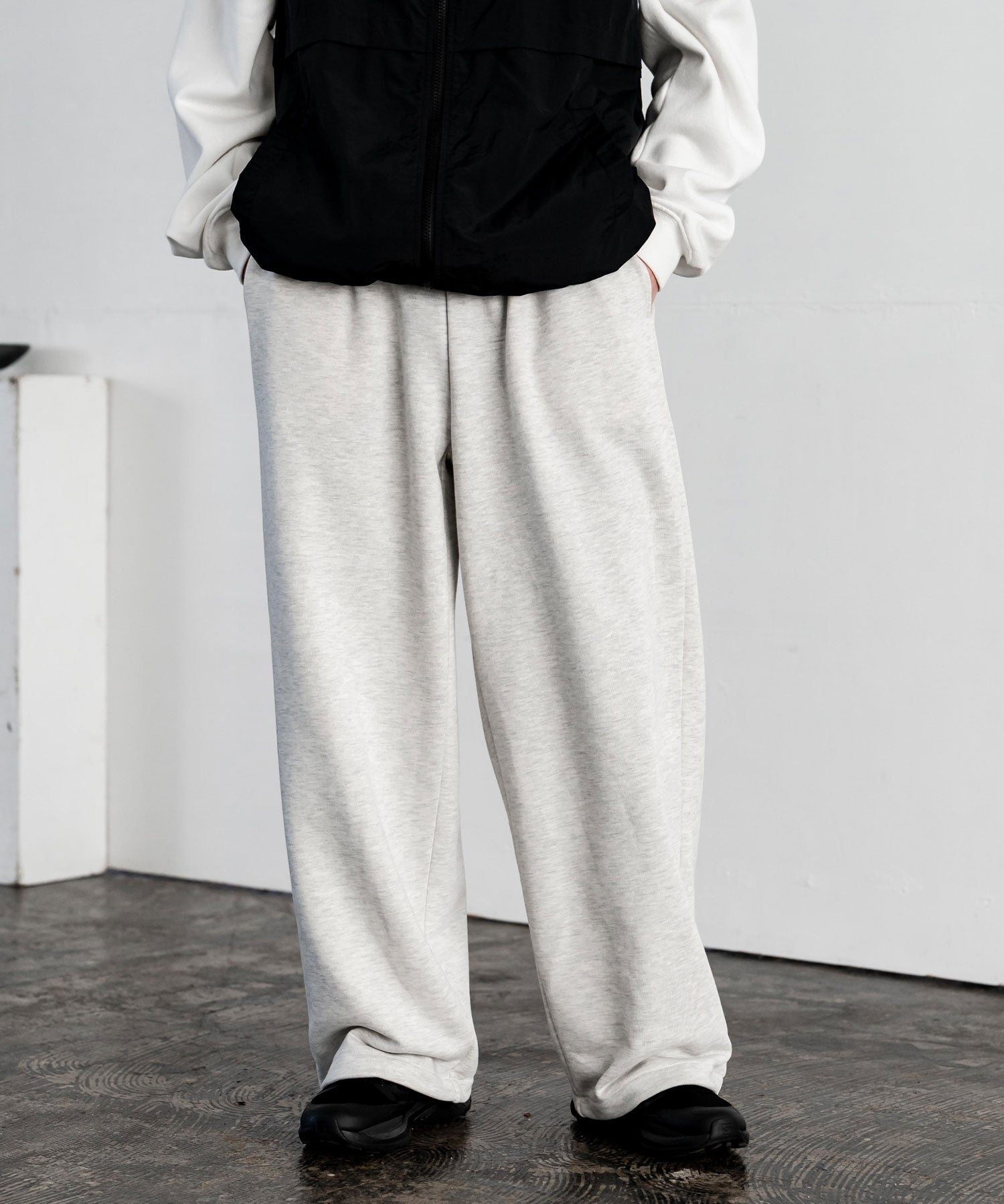 裏毛ワイドイージースウェットパンツ 15437 【セットアップ可能】