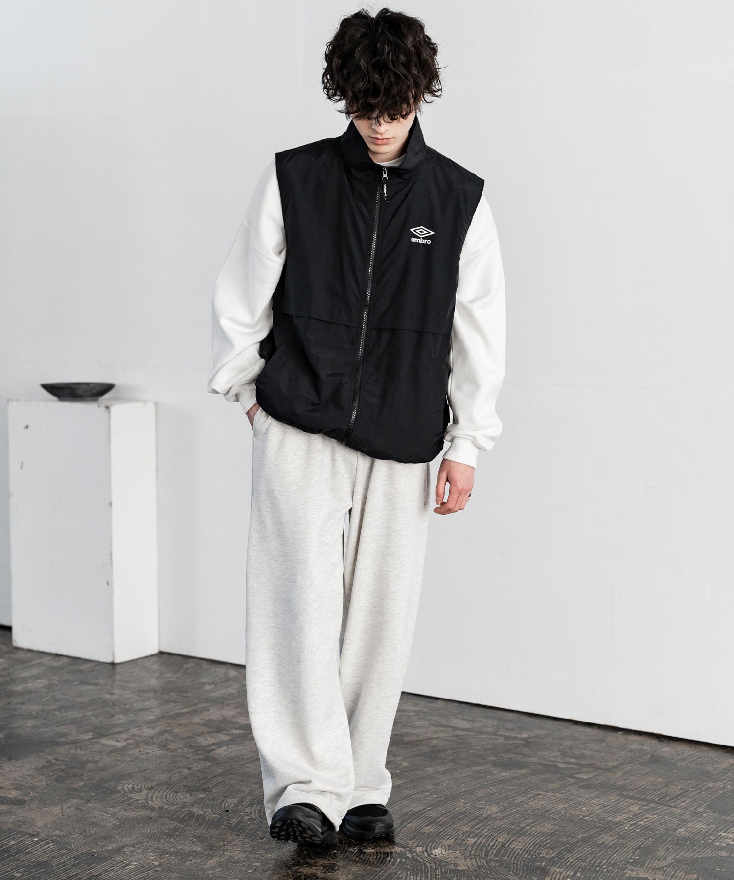 裏毛ワイドイージースウェットパンツ 15437 【セットアップ可能】