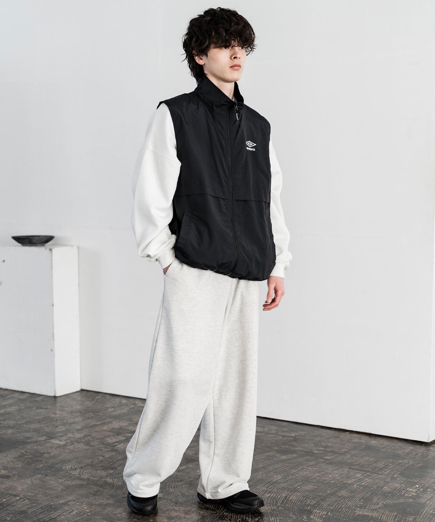 裏毛ワイドイージースウェットパンツ 15437 【セットアップ可能】