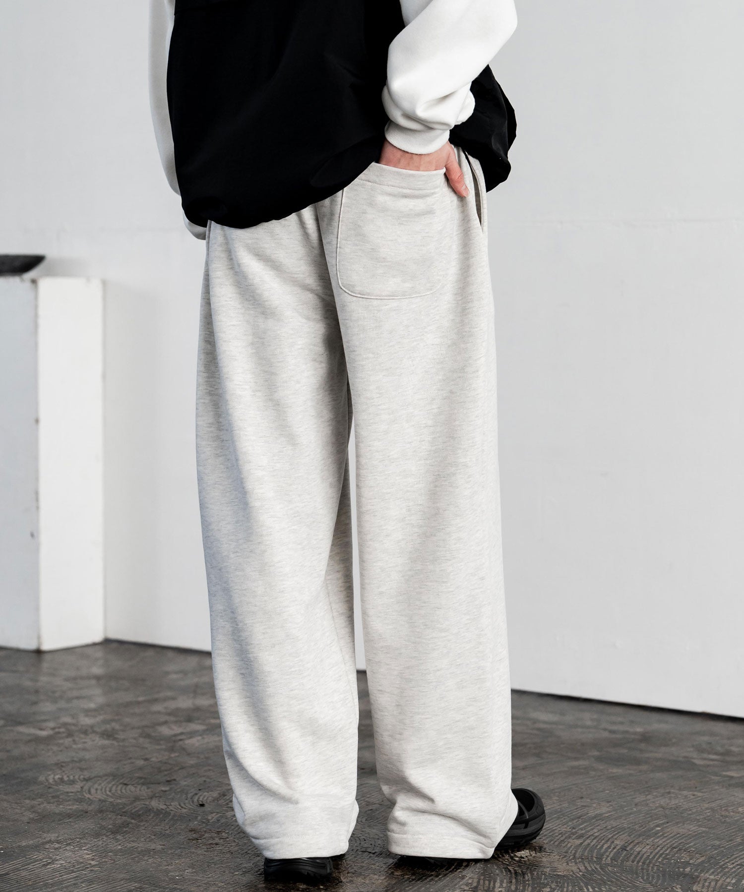 裏毛ワイドイージースウェットパンツ 15437 【セットアップ可能】