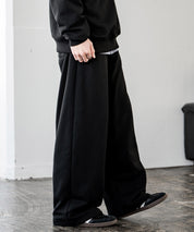 裏毛ワイドイージースウェットパンツ 15437 【セットアップ可能】