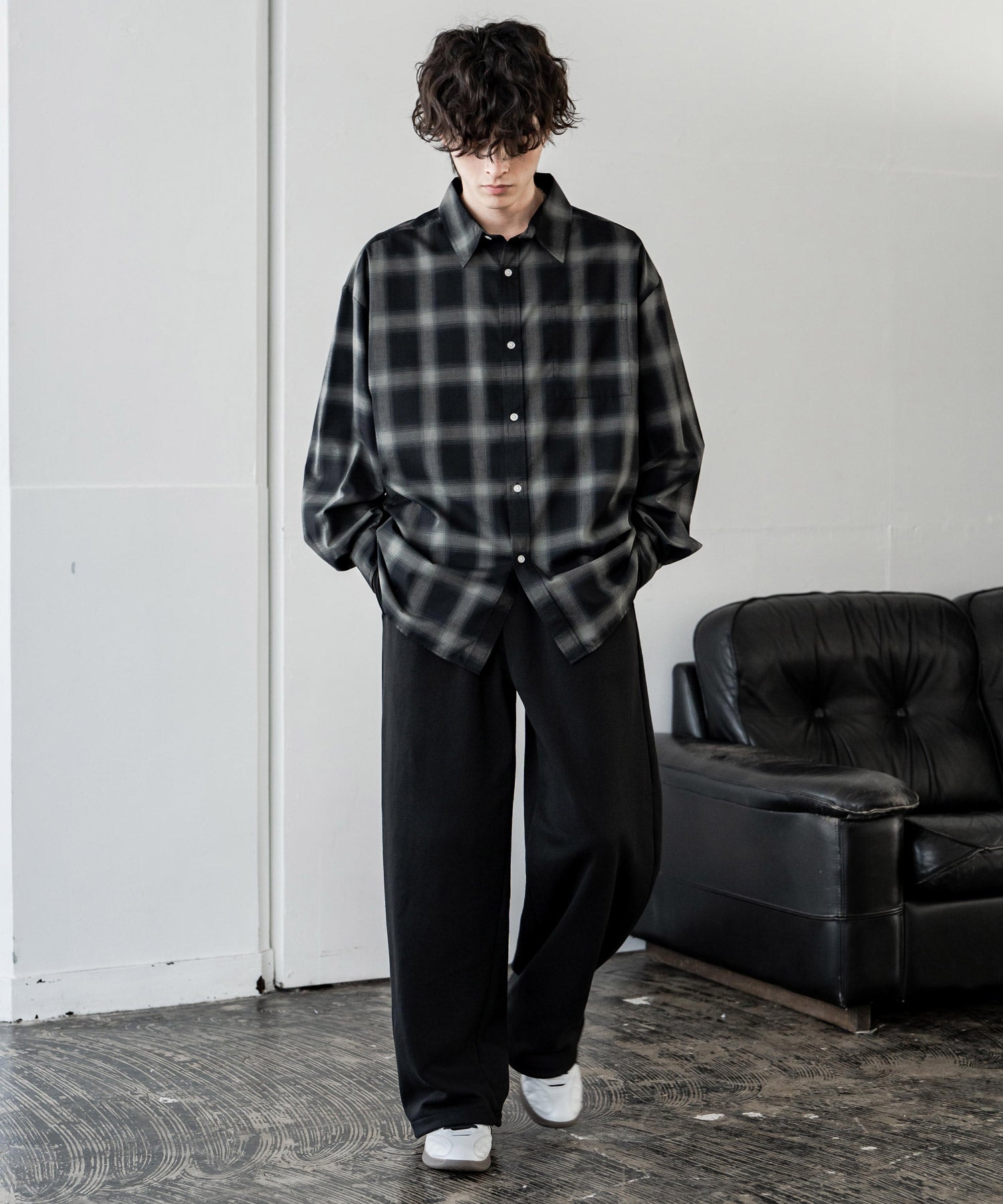 裏毛ワイドイージースウェットパンツ 15437 【セットアップ可能】