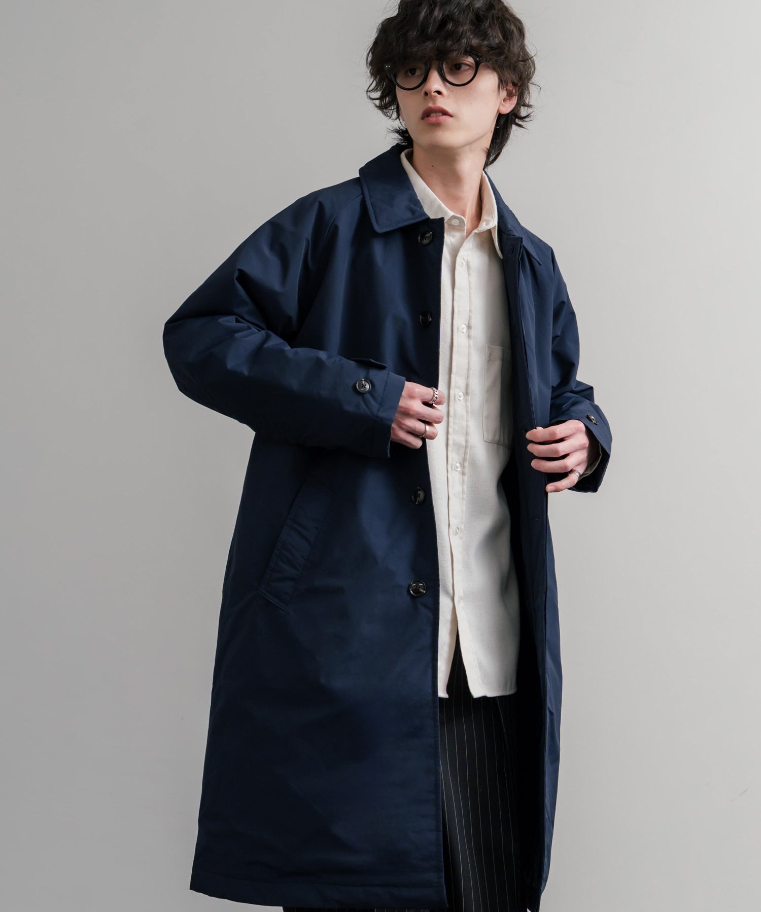 Audience オーディエンス 新色追加 60/40クロス Sorona Dupont 中綿 ステンカラーコート AUD7354 15440