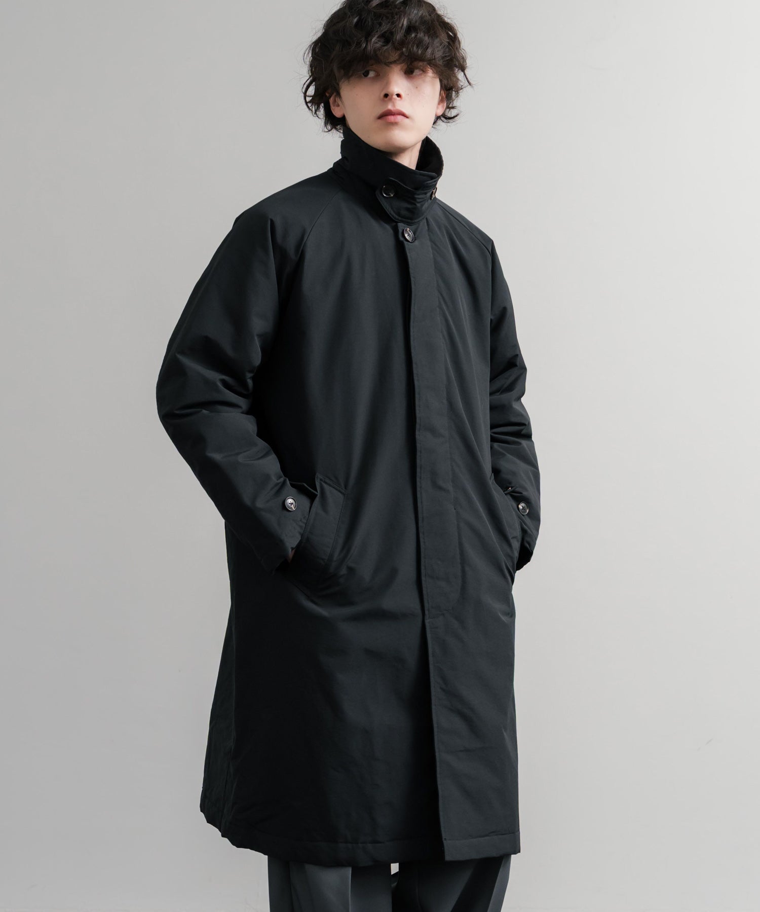 Audience オーディエンス 新色追加 60/40クロス Sorona Dupont 中綿 ステンカラーコート AUD7354 15440