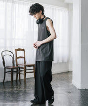 U.S. POLO ASSN. ユーエスポロアッスン 別注コラボワンポイントロゴ刺繍天竺タンクトップ/ノースリーブTee 15441