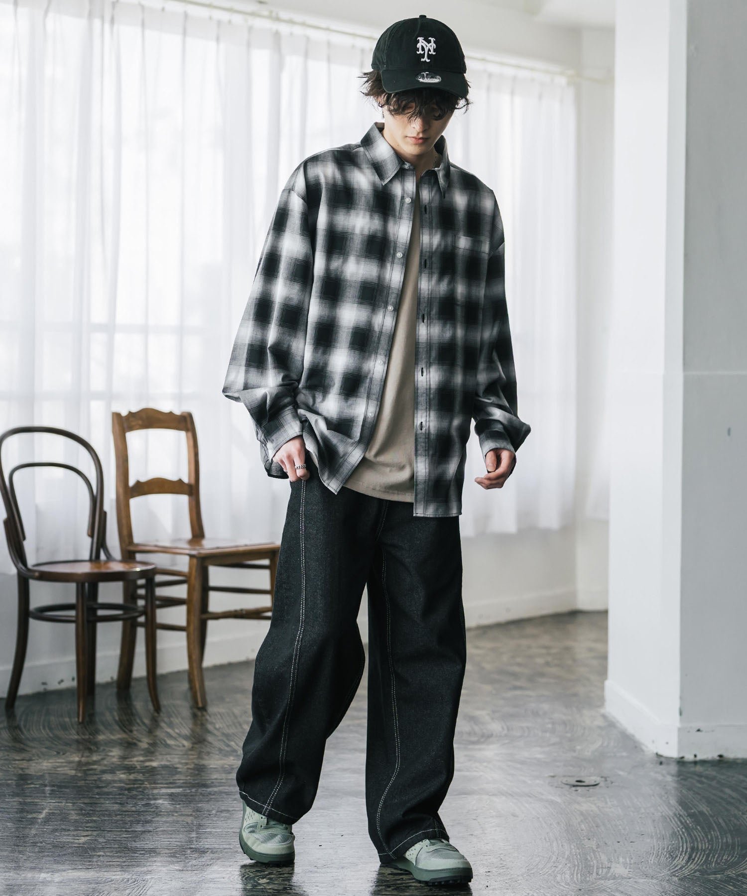 U.S. POLO ASSN. ユーエスポロアッスン 別注コラボワンポイントロゴ刺繍天竺タンクトップ/ノースリーブTee 15441