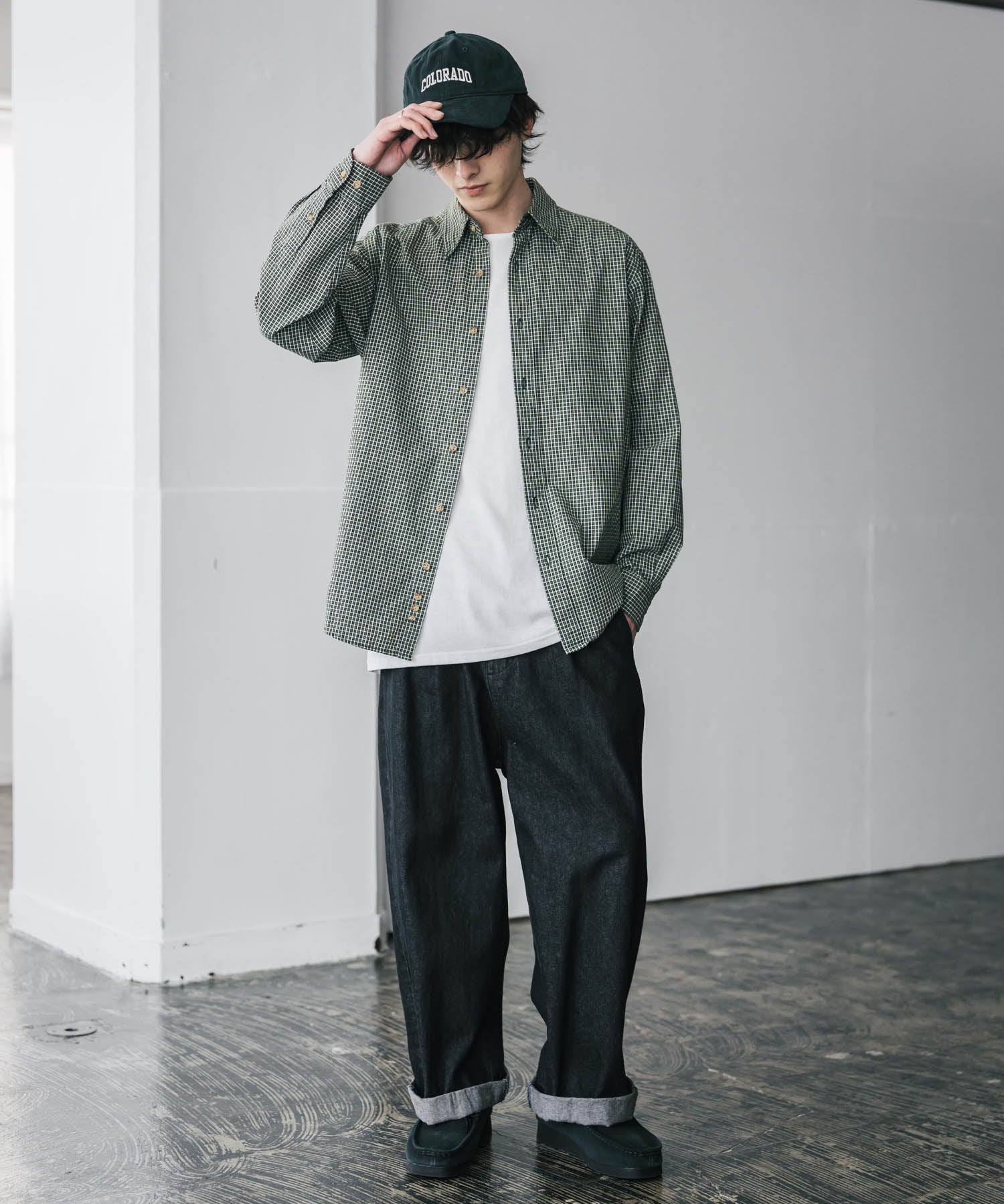 U.S. POLO ASSN. ユーエスポロアッスン 別注コラボワンポイントロゴ刺繍天竺タンクトップ/ノースリーブTee 15441