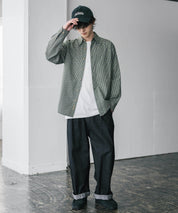 U.S. POLO ASSN. ユーエスポロアッスン 別注コラボワンポイントロゴ刺繍天竺タンクトップ/ノースリーブTee 15441