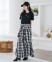 U.S. POLO ASSN. W's 別注コラボワンポイントロゴ刺繍半袖Tシャツ 15442