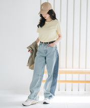 U.S. POLO ASSN. W's 別注コラボワンポイントロゴ刺繍半袖Tシャツ 15442