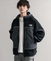 韓国店舗限定商品 THE NORTH FACE ザ・ノースフェイス M’S CRETA JACKET オーバーサイズロゴ刺繍ポーラテックラグランフリースジャケット 15457