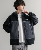 韓国店舗限定商品 THE NORTH FACE ザ・ノースフェイス M’S CRETA JACKET オーバーサイズロゴ刺繍ポーラテックラグランフリースジャケット 15457