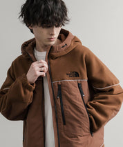 韓国店舗限定商品 THE NORTH FACE ザ・ノースフェイス M’S CRETA JACKET オーバーサイズロゴ刺繍ポーラテックラグランフリースジャケット 15457