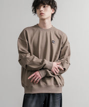 新色追加 日本未展開モデル WHITE LABEL THE NORTH FACE ESSENTIAL SWEATSHIRTS ルーズフィットワンポイントロゴスウェットトレーナー 15459