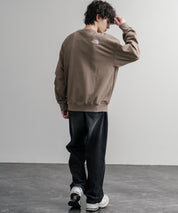 新色追加 日本未展開モデル WHITE LABEL THE NORTH FACE ESSENTIAL SWEATSHIRTS ルーズフィットワンポイントロゴスウェットトレーナー 15459