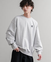 新色追加 日本未展開モデル WHITE LABEL THE NORTH FACE ESSENTIAL SWEATSHIRTS ルーズフィットワンポイントロゴスウェットトレーナー 15459