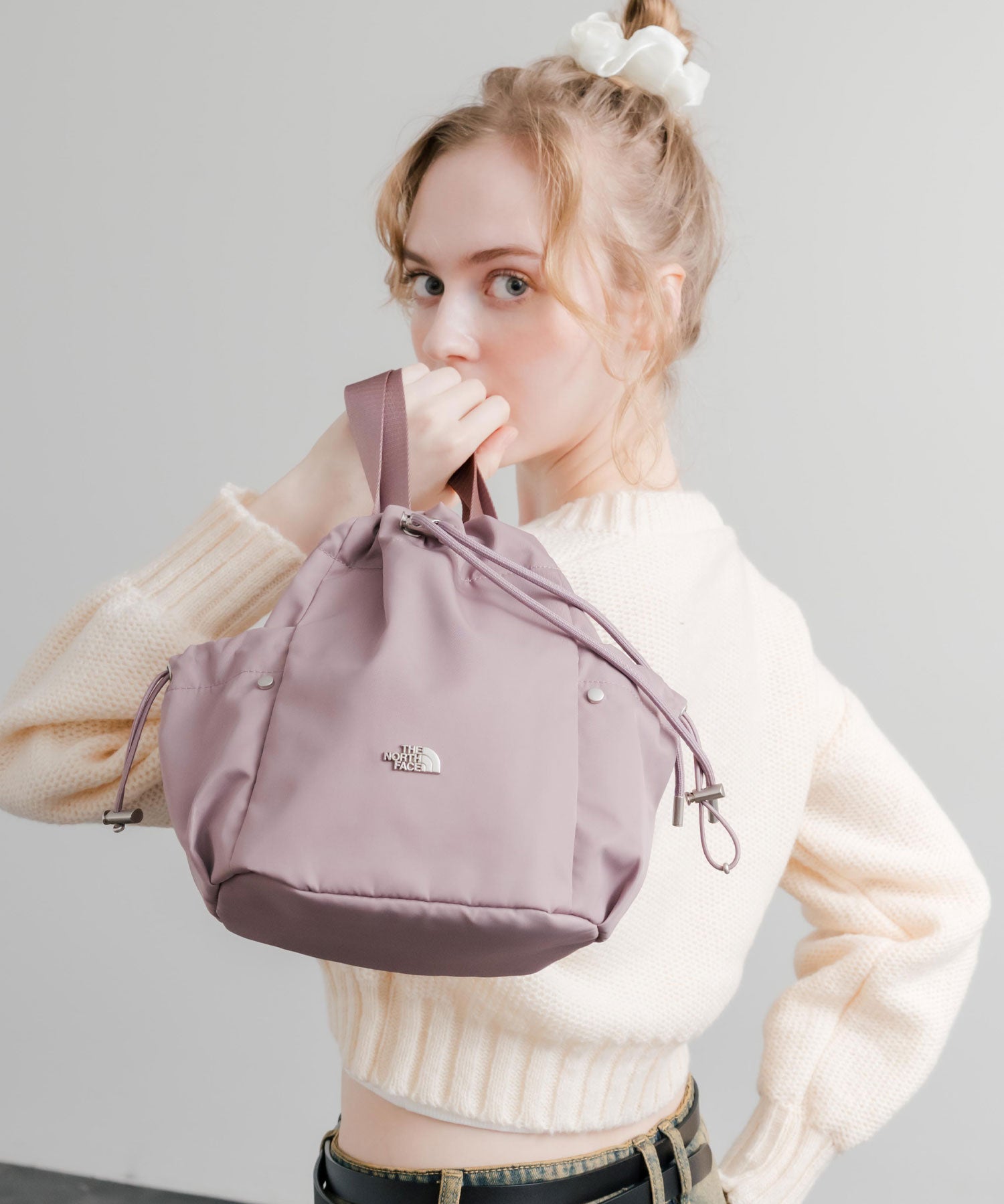 日本未展開モデル THE NORTH FACE ザ・ノースフェイス WHITE LABEL ホワイトレーベル BONNEY BUCKET BAG MINI/2WAYショルダーバッグ 15468