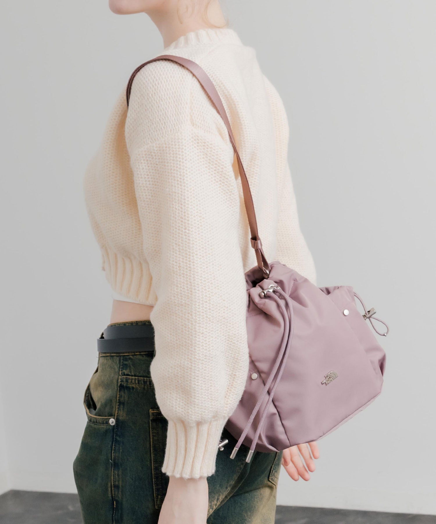 日本未展開モデル THE NORTH FACE ザ・ノースフェイス WHITE LABEL ホワイトレーベル BONNEY BUCKET BAG MINI/2WAYショルダーバッグ 15468