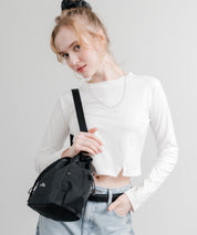 日本未展開モデル THE NORTH FACE ザ・ノースフェイス WHITE LABEL ホワイトレーベル BONNEY BUCKET BAG MINI/2WAYショルダーバッグ 15468