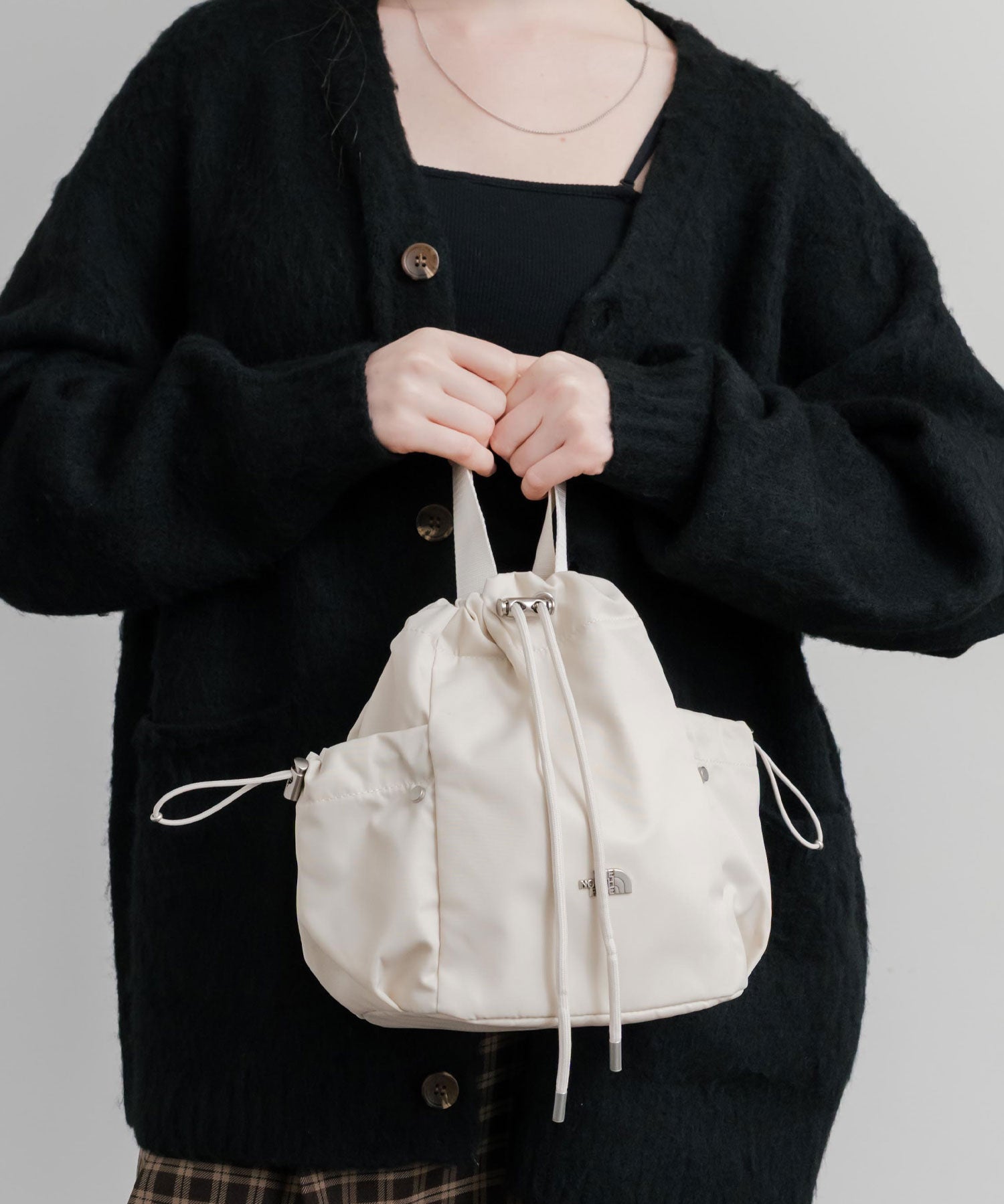 日本未展開モデル THE NORTH FACE ザ・ノースフェイス WHITE LABEL ホワイトレーベル BONNEY BUCKET BAG MINI/2WAYショルダーバッグ 15468