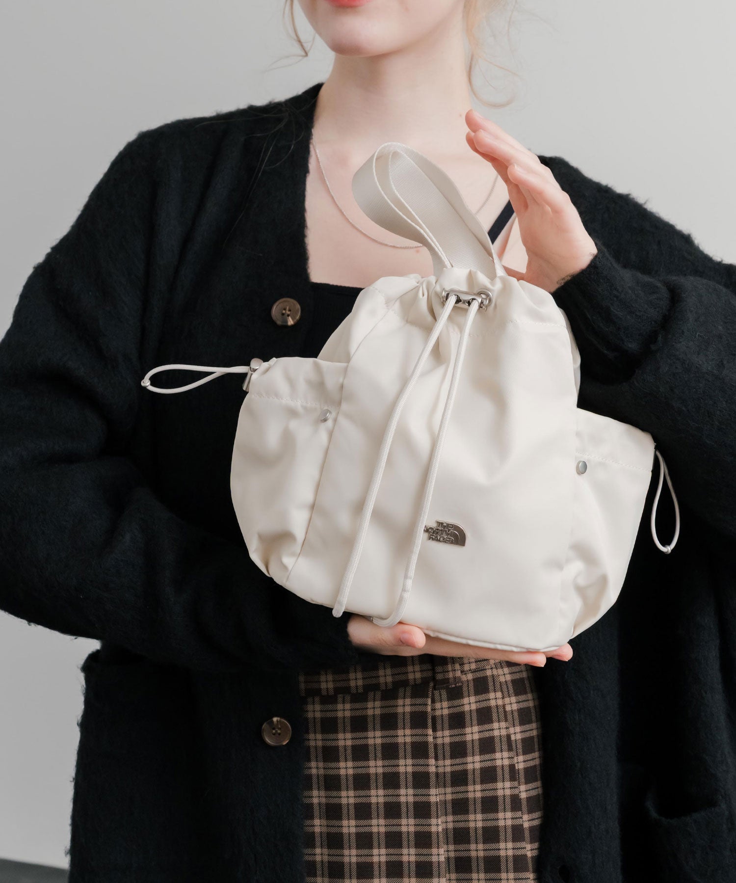 日本未展開モデル THE NORTH FACE ザ・ノースフェイス WHITE LABEL ホワイトレーベル BONNEY BUCKET BAG MINI/2WAYショルダーバッグ 15468