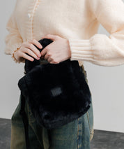 日本未展開モデル THE NORTH FACE ザ・ノースフェイス WHITE LABEL ホワイトレーベル PLUMPY TOTE BAG MINI FUR/2WAYミニバッグ 15469