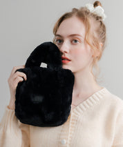 日本未展開モデル THE NORTH FACE ザ・ノースフェイス WHITE LABEL ホワイトレーベル PLUMPY TOTE BAG MINI FUR/2WAYミニバッグ 15469