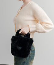 日本未展開モデル THE NORTH FACE ザ・ノースフェイス WHITE LABEL ホワイトレーベル PLUMPY TOTE BAG MINI FUR/2WAYミニバッグ 15469