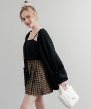 日本未展開モデル THE NORTH FACE ザ・ノースフェイス WHITE LABEL ホワイトレーベル PLUMPY TOTE BAG MINI FUR/2WAYミニバッグ 15469