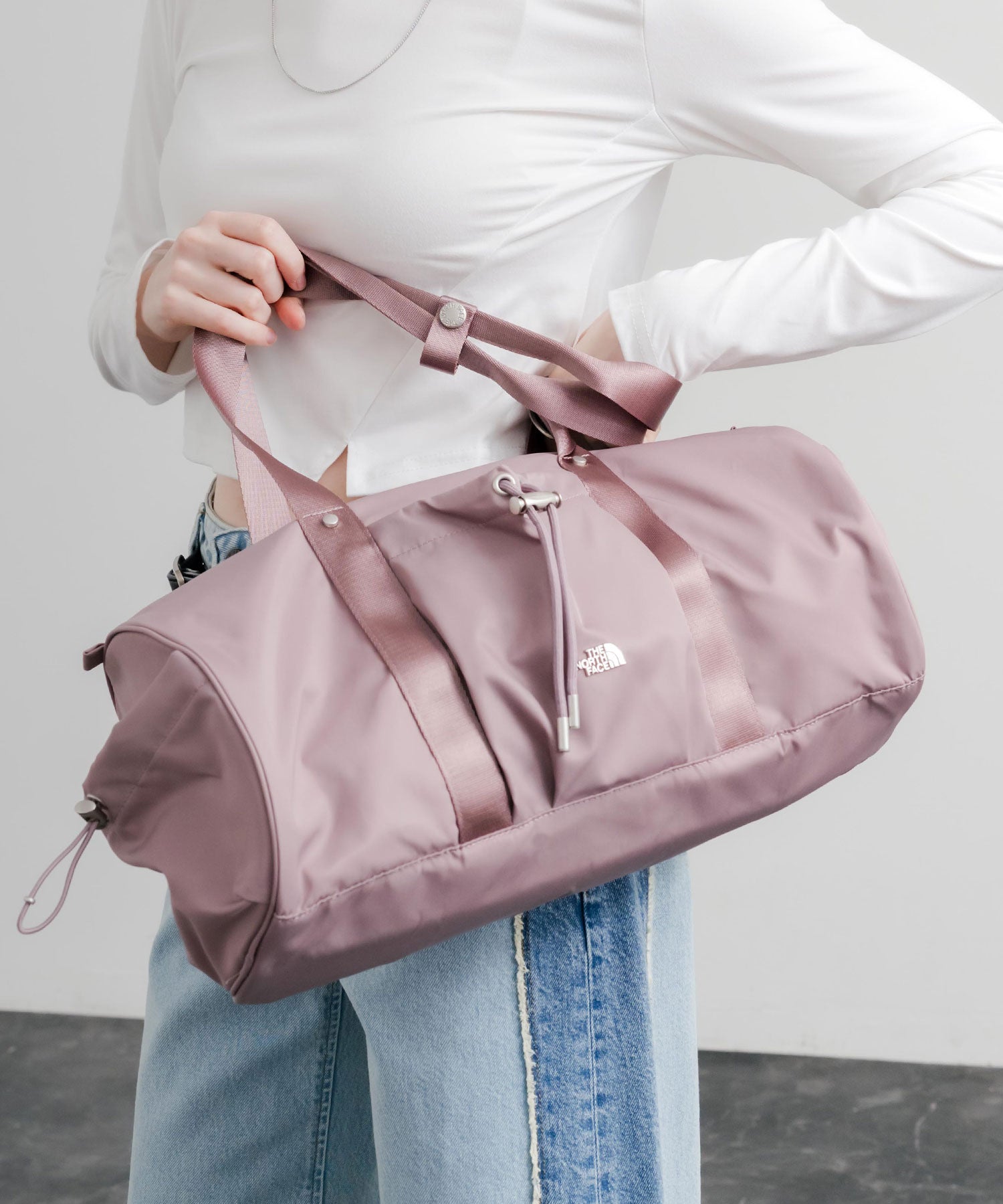 日本未展開モデル THE NORTH FACE ザ・ノースフェイス WHITE LABEL ホワイトレーベル BONNEY DUFFLE BAG S/ダッフルバッグ 15470