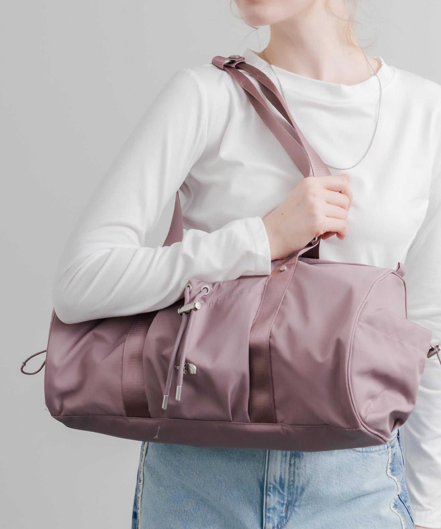 日本未展開モデル THE NORTH FACE ザ・ノースフェイス WHITE LABEL ホワイトレーベル BONNEY DUFFLE BAG S/ダッフルバッグ 15470