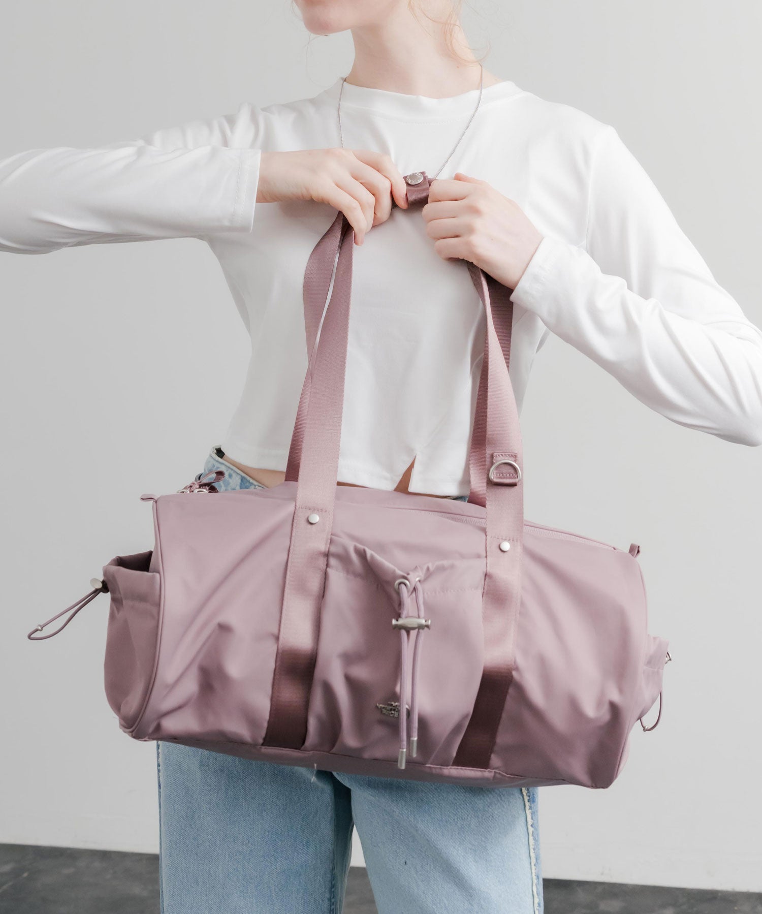 日本未展開モデル THE NORTH FACE ザ・ノースフェイス WHITE LABEL ホワイトレーベル BONNEY DUFFLE BAG S/ダッフルバッグ 15470