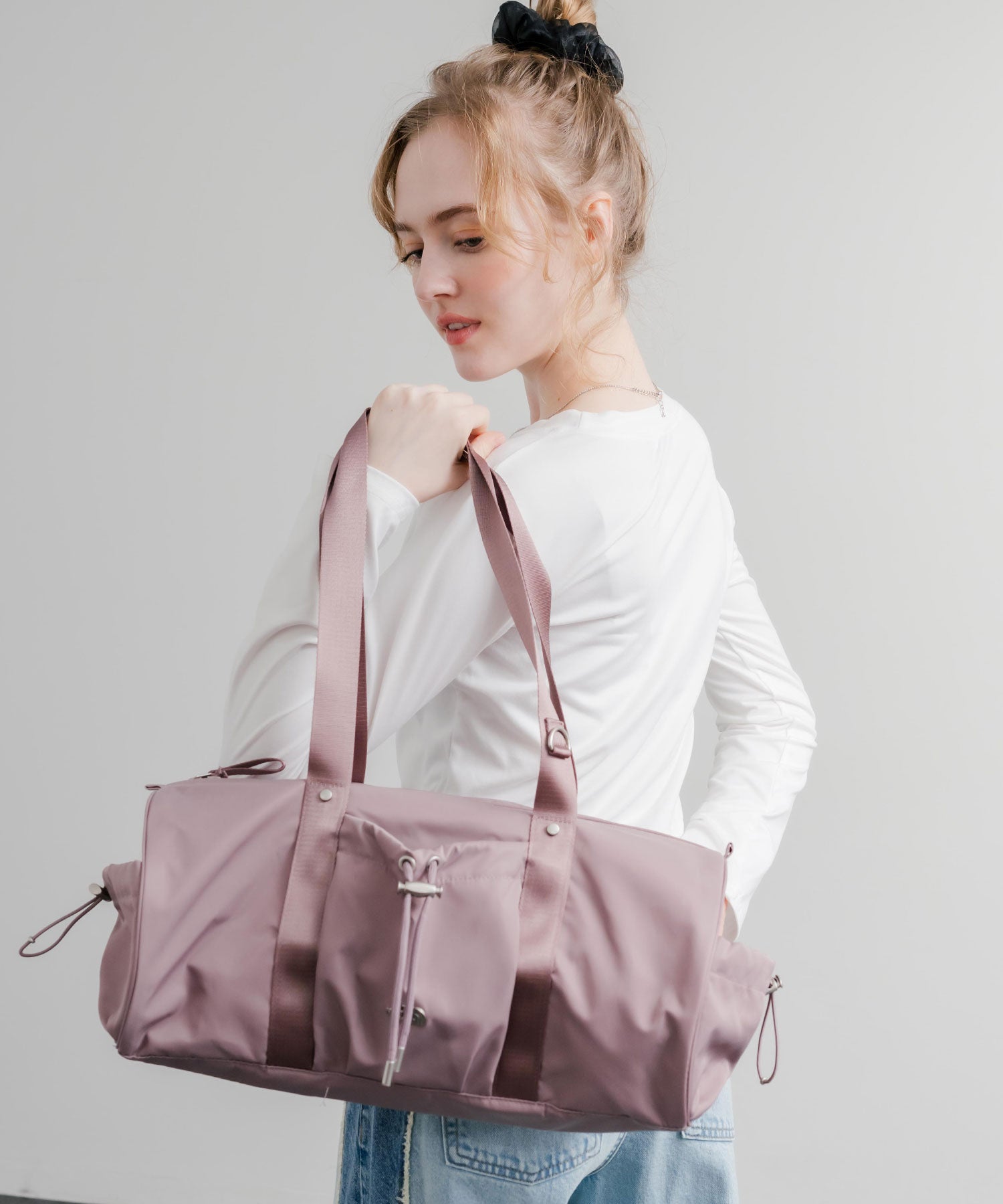 日本未展開モデル THE NORTH FACE ザ・ノースフェイス WHITE LABEL ホワイトレーベル BONNEY DUFFLE BAG S/ダッフルバッグ 15470